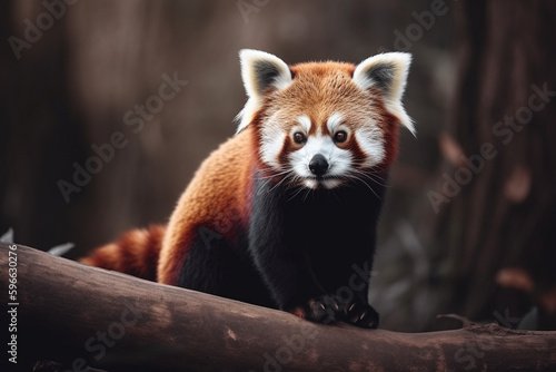 cute and adorable red panda