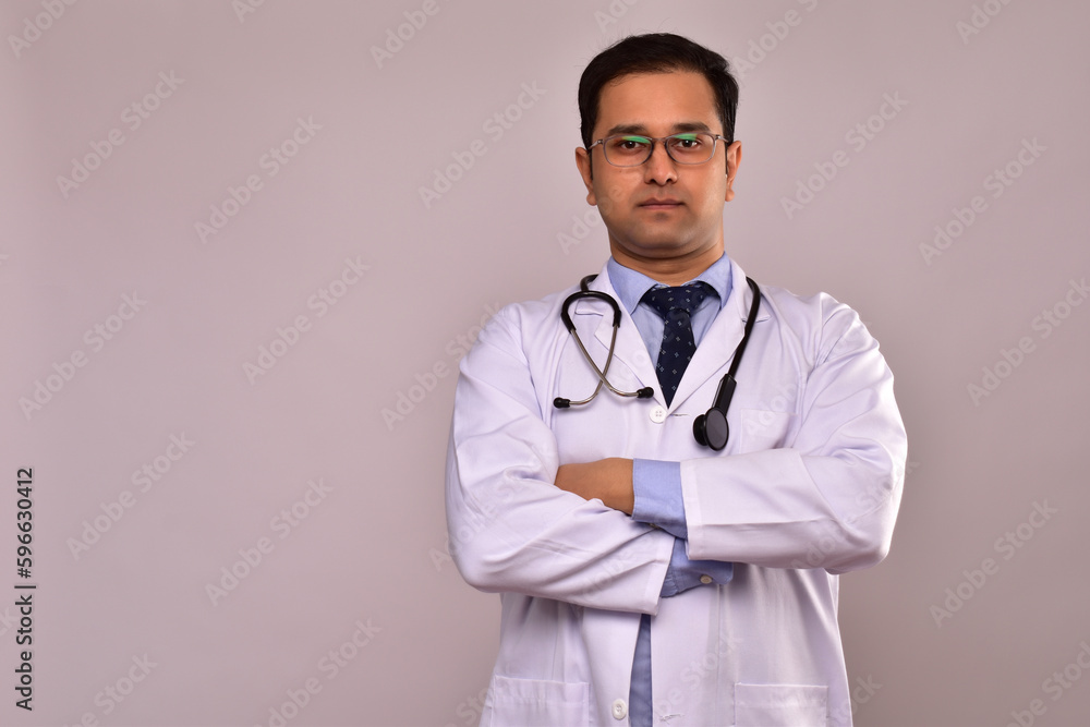 Portraits of a young Indian male doctor Portraits of a young Indian male doctor