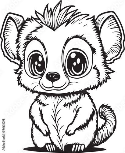Coloring page - Lemure