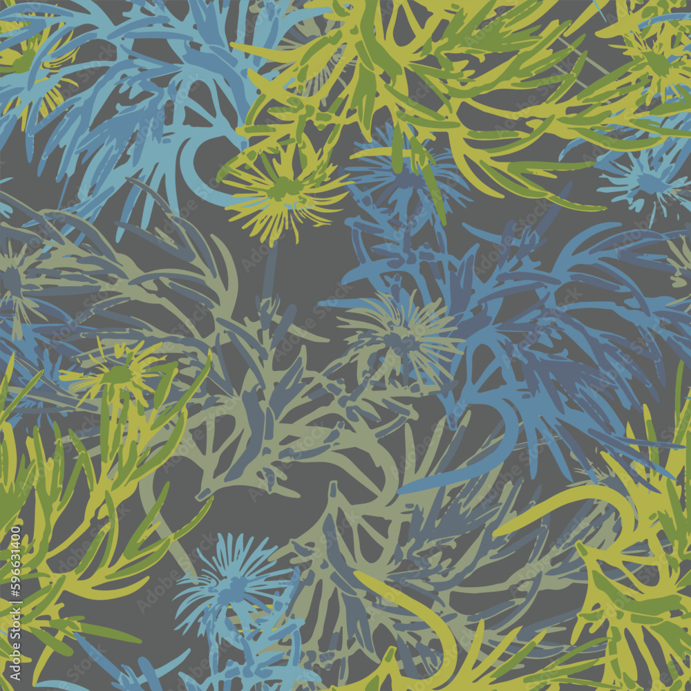 seamless doodle abstact flower and leaves pattern background for fashion fabric seamless doodle abstact flower and leaves pattern background for fashion fabric