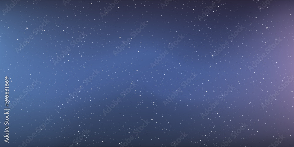 Obraz premium Star and star dust in deep universe. Abstract space background. Vector illustration.