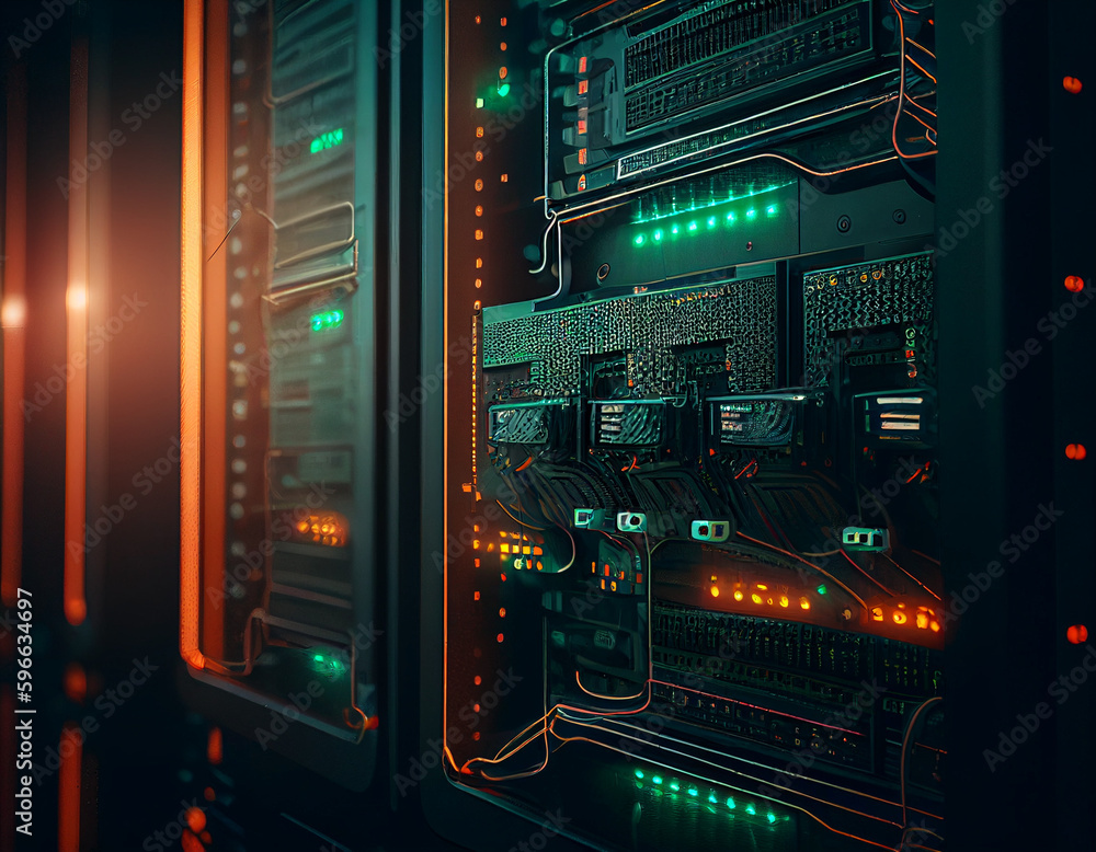 Modern Serverroom Modern Serverroom