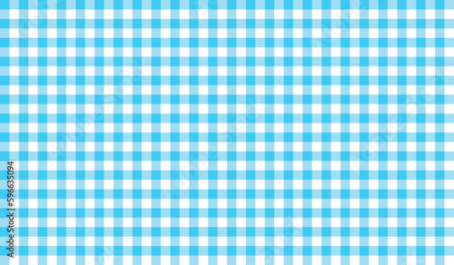 Nahtloses Tischdeckenmuster in blau weiß als Hintergrund