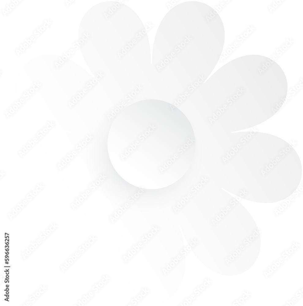 White Flower, Element of floral paper cut. Paper cut of flower shape. Icon of valentine day, gift, ornament, love and spring symbol. Illustration of floral. White Flower, Element of floral paper cut. Paper cut of flower shape. Icon of valentine day, gift, ornament, love and spring symbol. Illustration of floral.