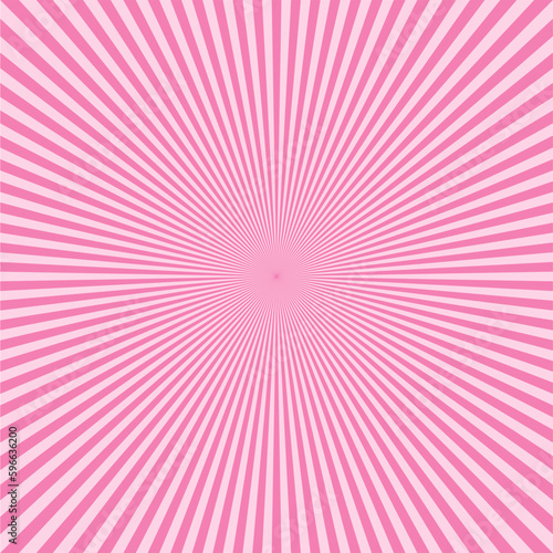 pink sunburst and rays template vector background wallpaper.