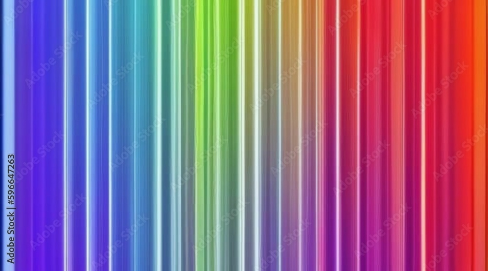 Obraz premium 3d render, abstract multicolor spectrum background, bright orange blue neon rays and colorful glowing lines