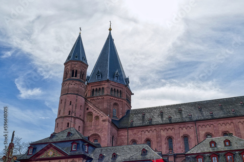 Historischer Dom am Markt in Mainz