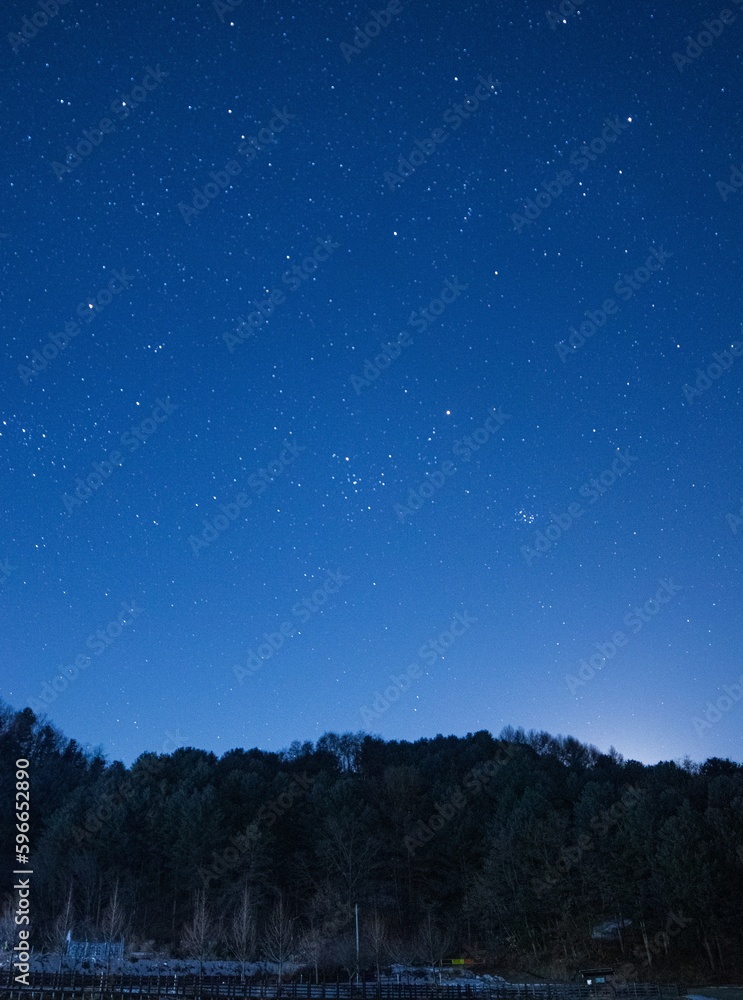 Obraz premium 밤하늘