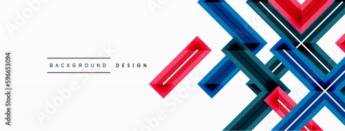 Cross line background minimal geometric template. Design for wallpaper, banner, background, landing page, wall art, invitation, prints, posters