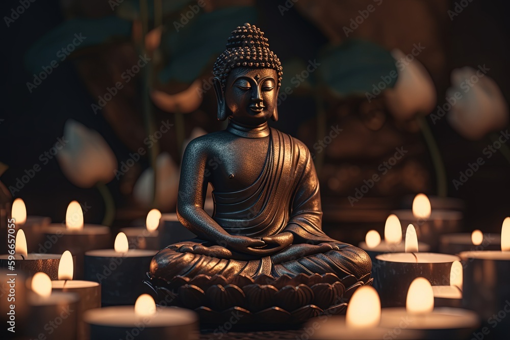  Spiritual Buddha Decor for a Peaceful and Serene Atmosphere - Generative AI	