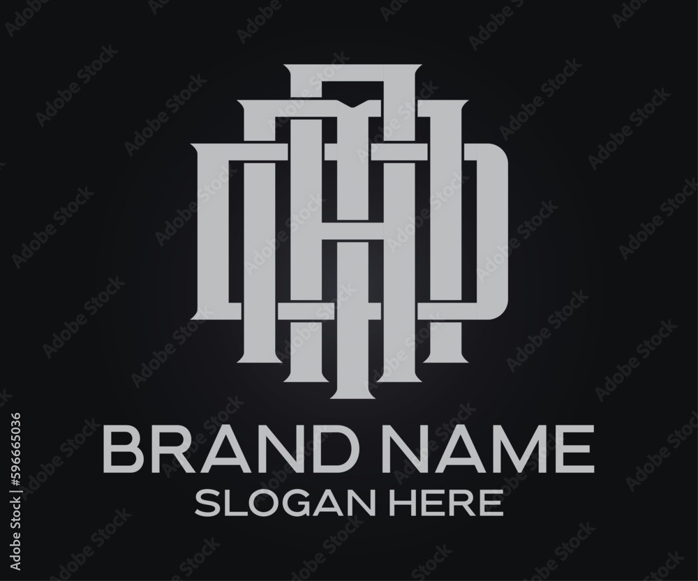 modern minimalist letter brand identity modern minimalist letter brand identity