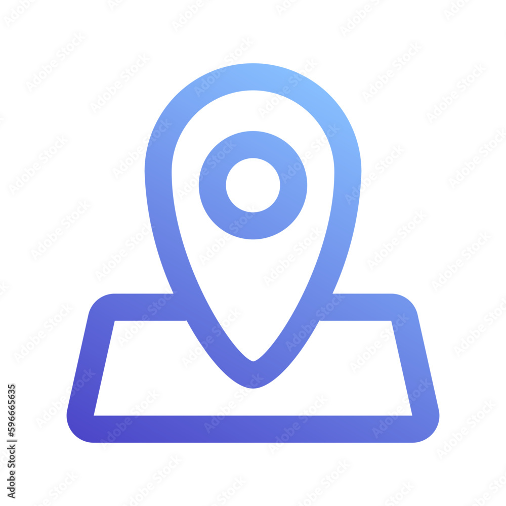 location gradient icon location gradient icon