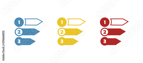 icon of subsections, on a white background, vector illustration