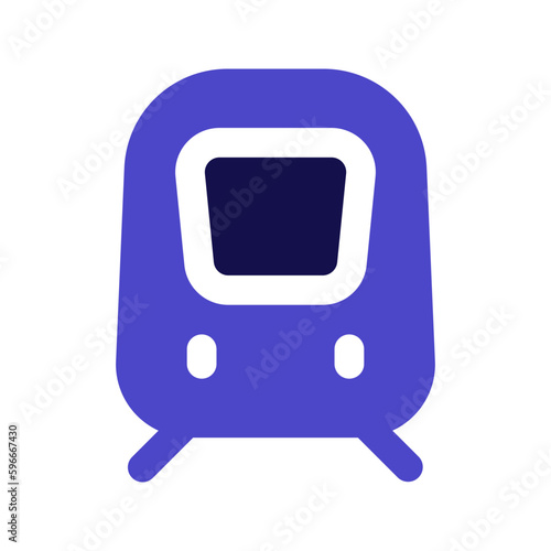train duotone icon