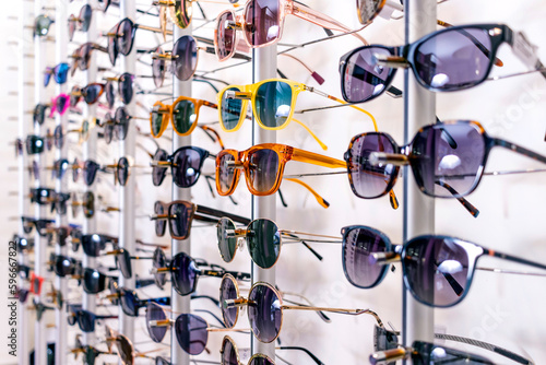 Stylish Eyewear: Fashionable Sunglasses at Sunglass Display