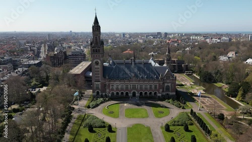 The Peace Palace (Dutch: Vredespaleis), The Hague , Netherlands photo