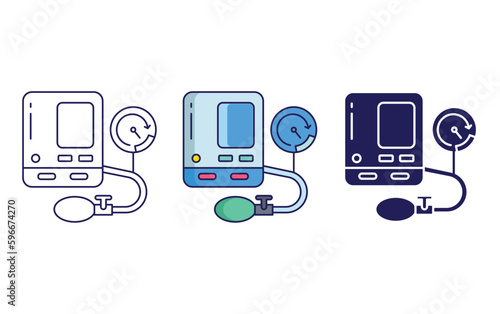blood pressure vector icon