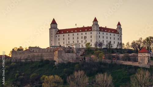 Castle in Bratislava capital city, Slovakia