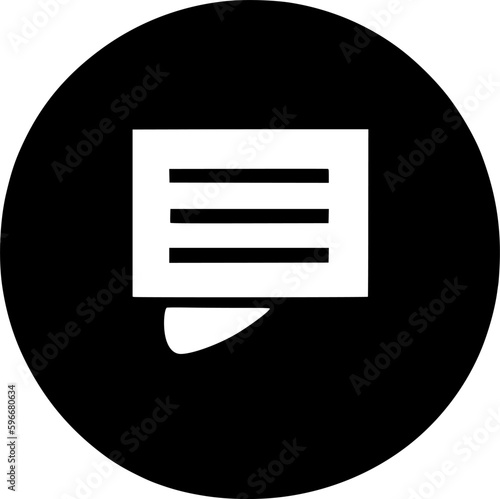 message letter icon vector symbol design illustration photo