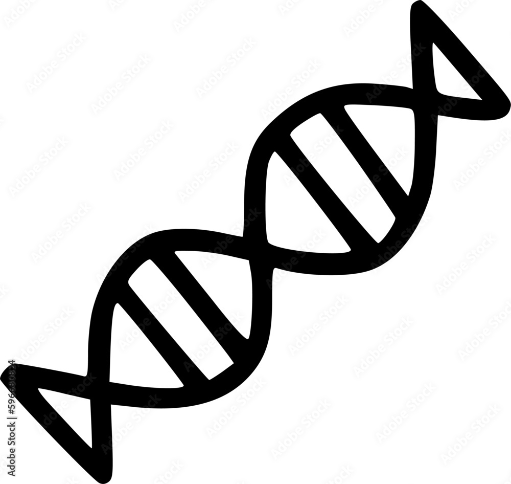 Dna icon vector symbol design illustration Dna icon vector symbol design illustration