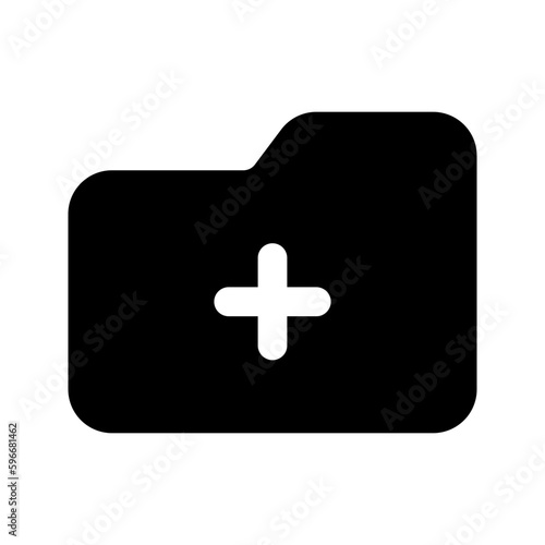 medical result glyph icon