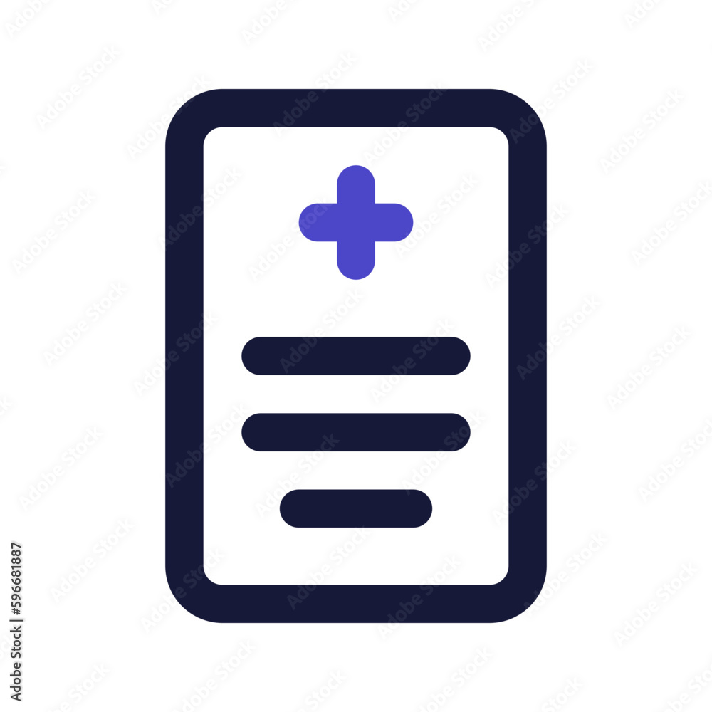medical checkup line color icon medical checkup line color icon