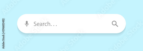 search bar engine browse vector design