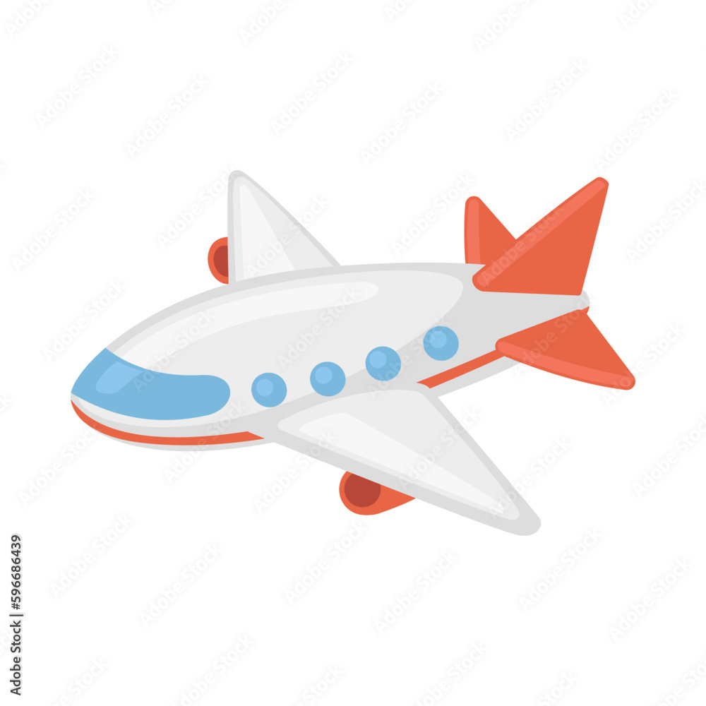 Airplane Sign Emoji Icon Illustration. Travel Vector Symbol Emoticon Design  Clip Art Sign Comic Style. Stock Vector | Adobe Stock