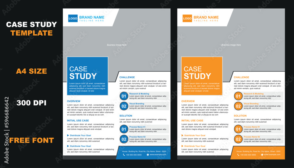 Case Study Template for Business
