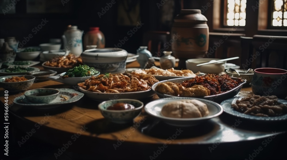 Asian food restaurant Asian food restaurant