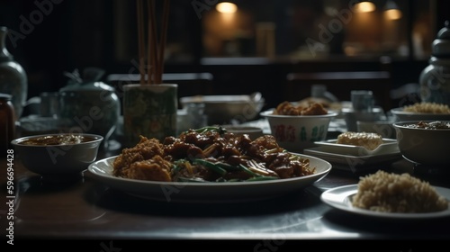 Asian food restaurant