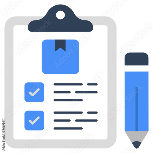 Perfect design icon of logistic list