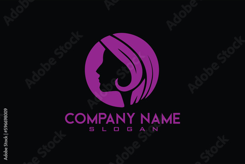 BEUTY LOGO PROFESSIONAL FOR YOU, SPA, BEUTY, SALON AND MANYMORE. BEUTY AND MASSAGE LOGO.