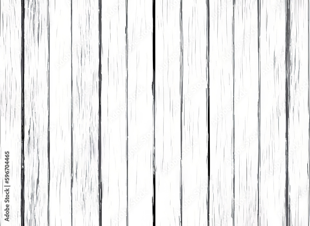 Naklejka premium Wooden light background from boards of the same width.