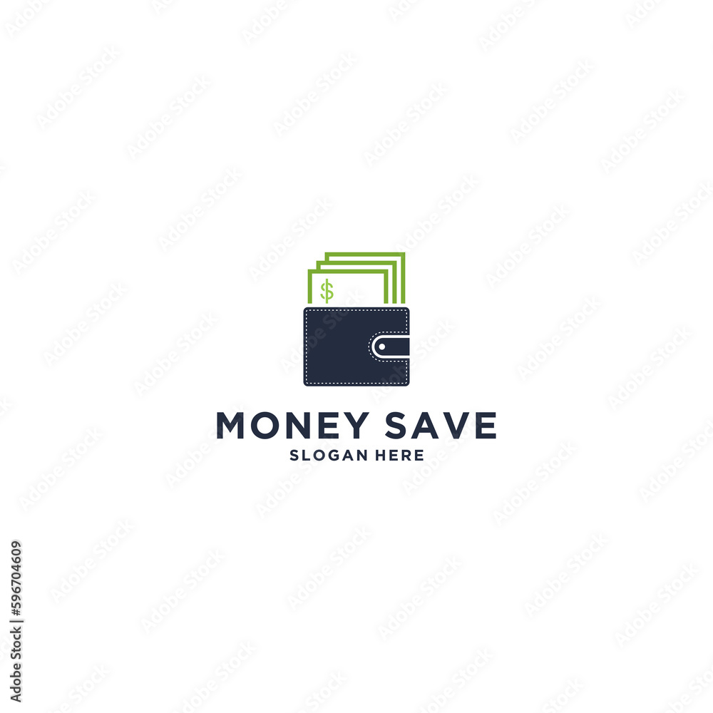 money save logo template in white background money save logo template in white background