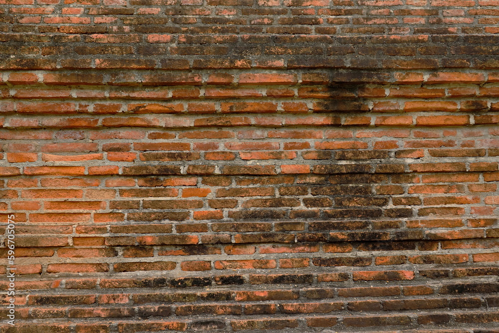 Wallpaper form Brick Ayutthaya ancient textured history Wallpaper form Brick Ayutthaya ancient textured history