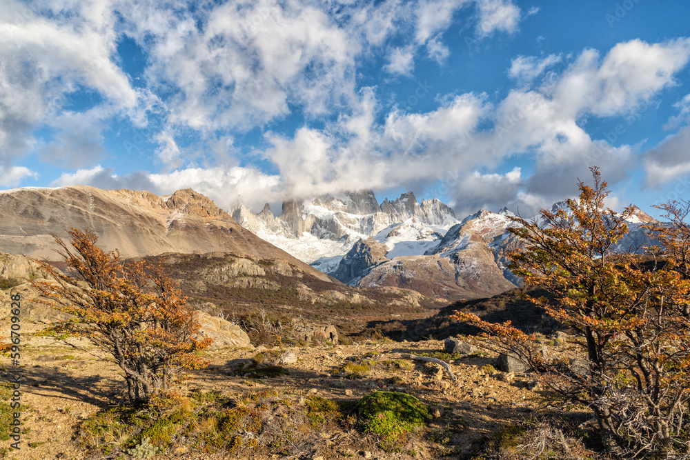 Fitz Roy mount in Los Glaciares National Park, El Chalten,Patagonia, Argentina