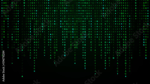 AGCT genomic data visualization background
