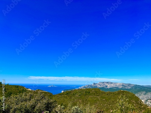 Photoraphy 17 April 2023 - the view from a small town in France called Cassis and it is a beautiful city full of nature.