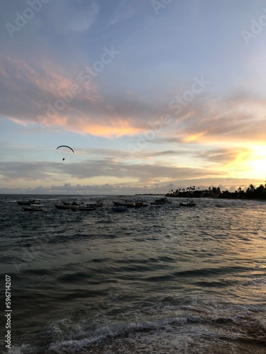 praia de arembepe- bahia brasil photo