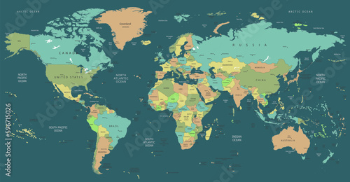 world map