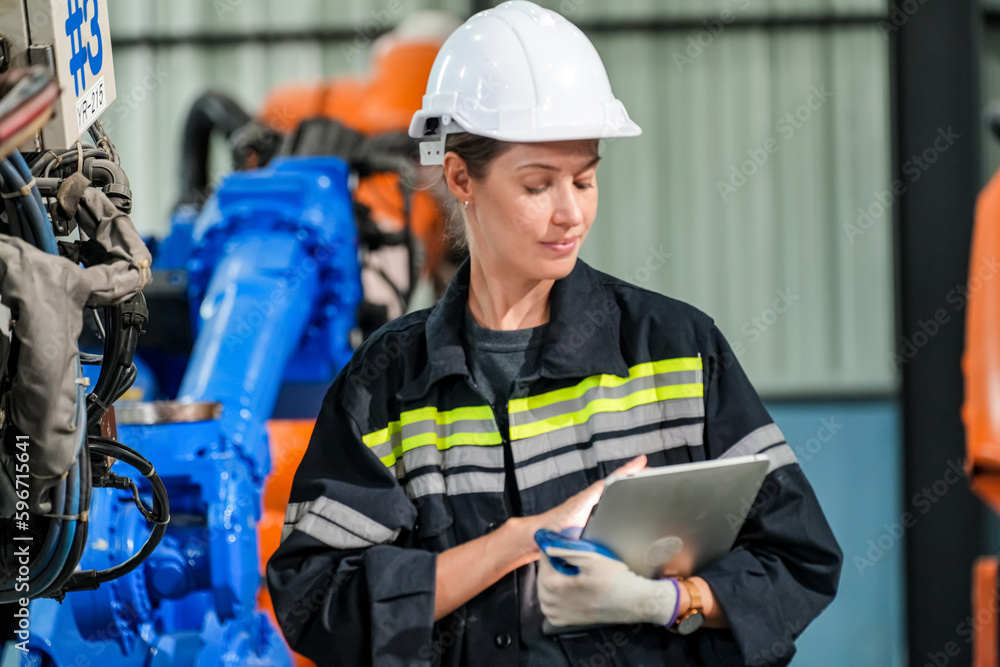 Robotic Arm production lines modern industrial technology. AI Automated production Robotic Arm production lines modern industrial technology. AI Automated production