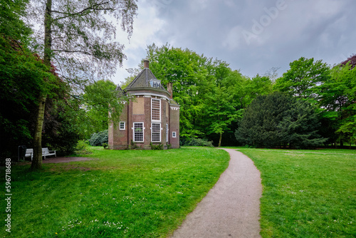 17th century tea house theeuis in Park Arendsdorp, The Hague, Netherlands © Smaranda