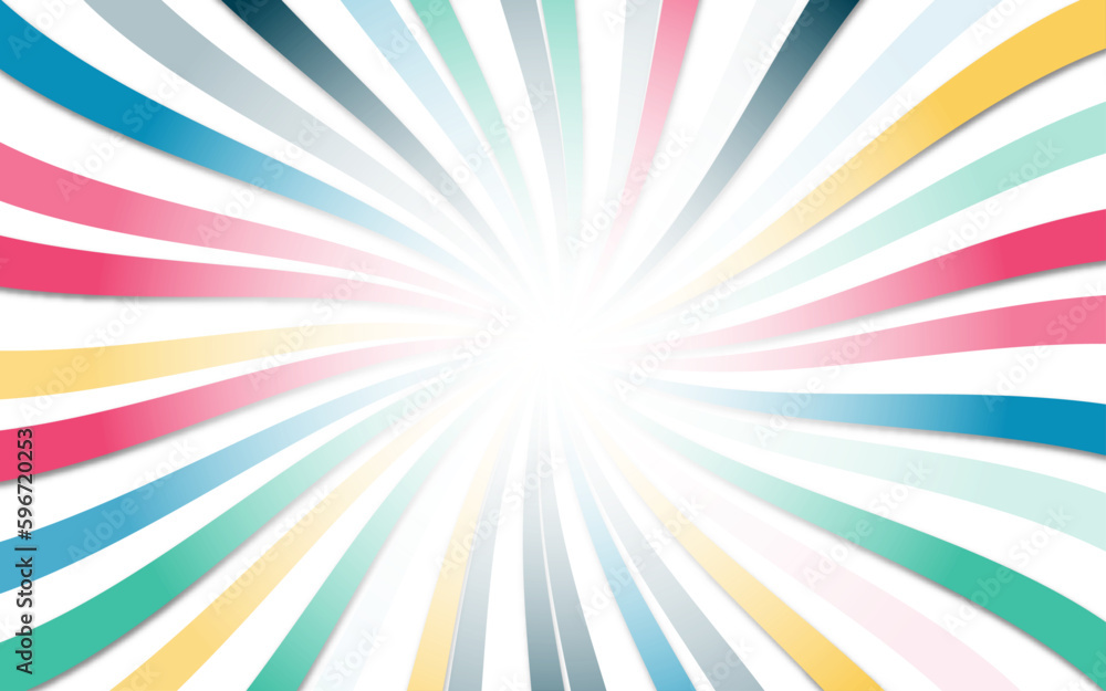 Comic colorful sun rays background pop art retro vector illustration kitsch drawing Comic colorful sun rays background pop art retro vector illustration kitsch drawing