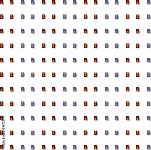 The texture imitates the windows of a multi-storey building.