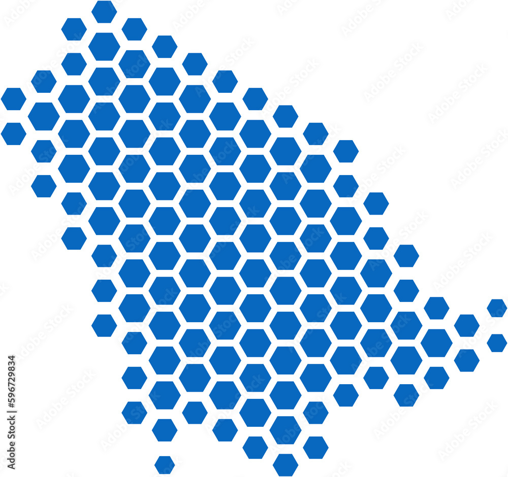 hexagon shape saudi arabia map. hexagon shape saudi arabia map.
