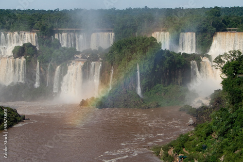 Iguazu Wasserf  lle  Iguazu Nationalpark  Brasilien  S  damerika