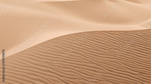 Natural desert background. Illustration AI Generative