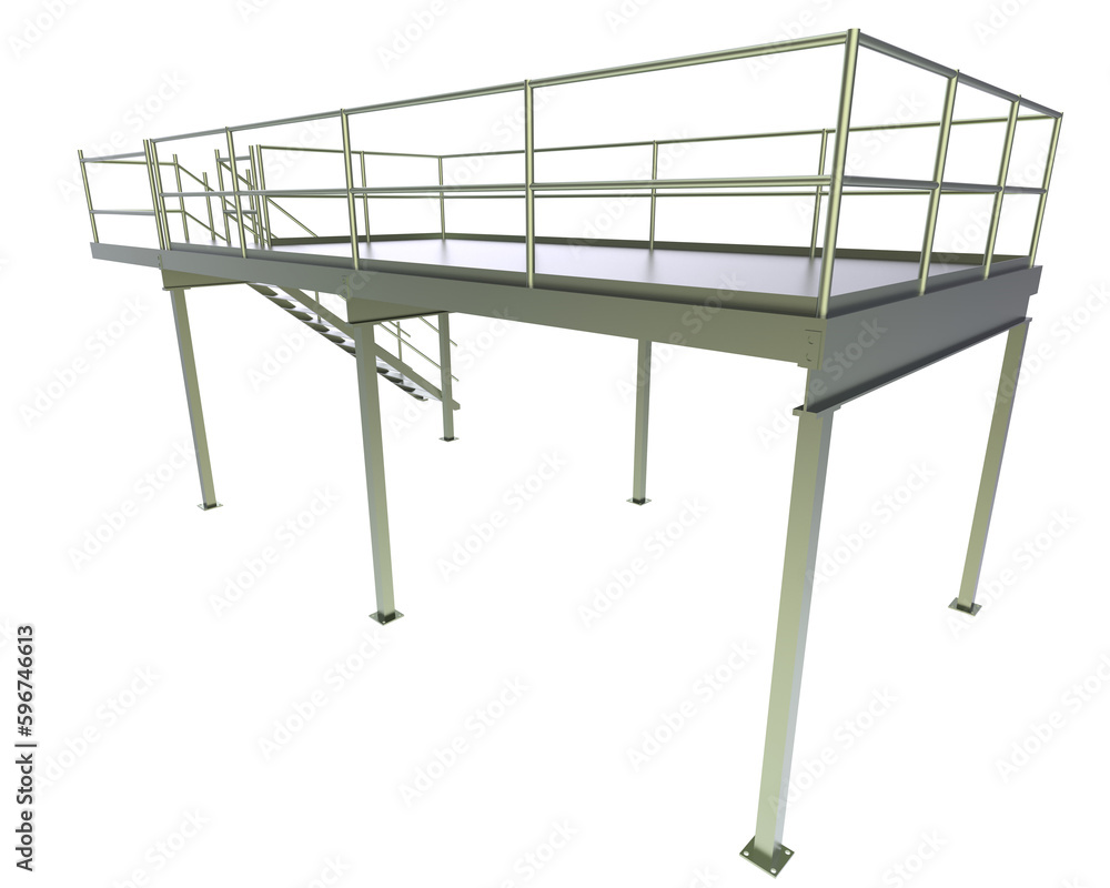 Stairs isolated on transparent background 3d rendering illustration Stairs isolated on transparent background 3d rendering illustration