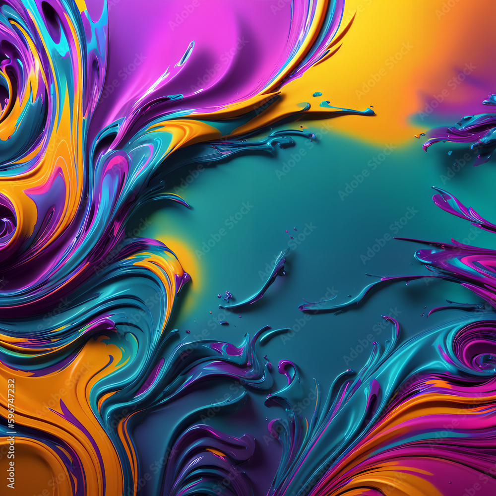Fototapeta premium World of Colors 2